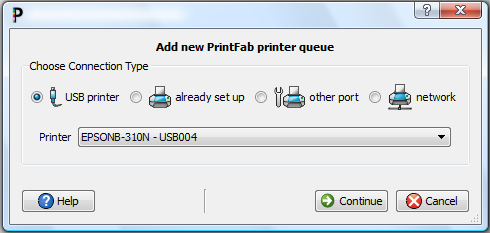Screenshot Printer Setup